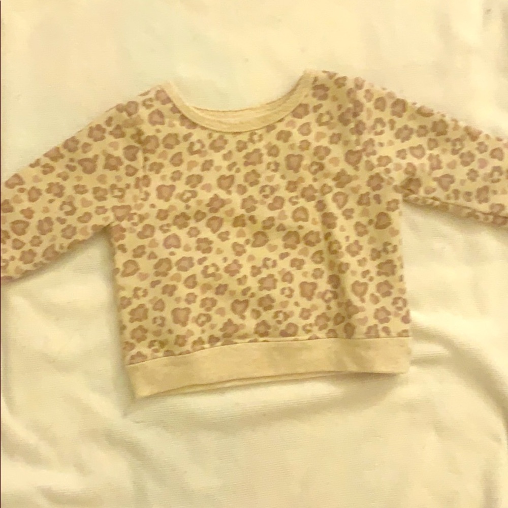 Cheetah print sweater